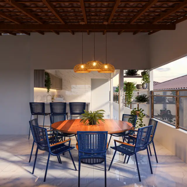 Renderização 3D — Residencial Externo — projeto Arq. Anna Paula Maia | 3d.cicilia
