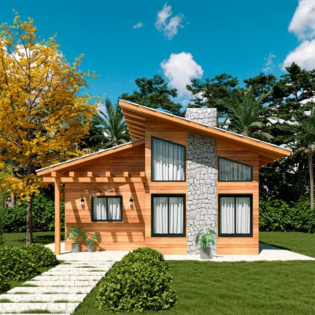 Renderização 3D — Residencial Externo — projeto Arq. Tatiane Effgen | 3d.cicilia