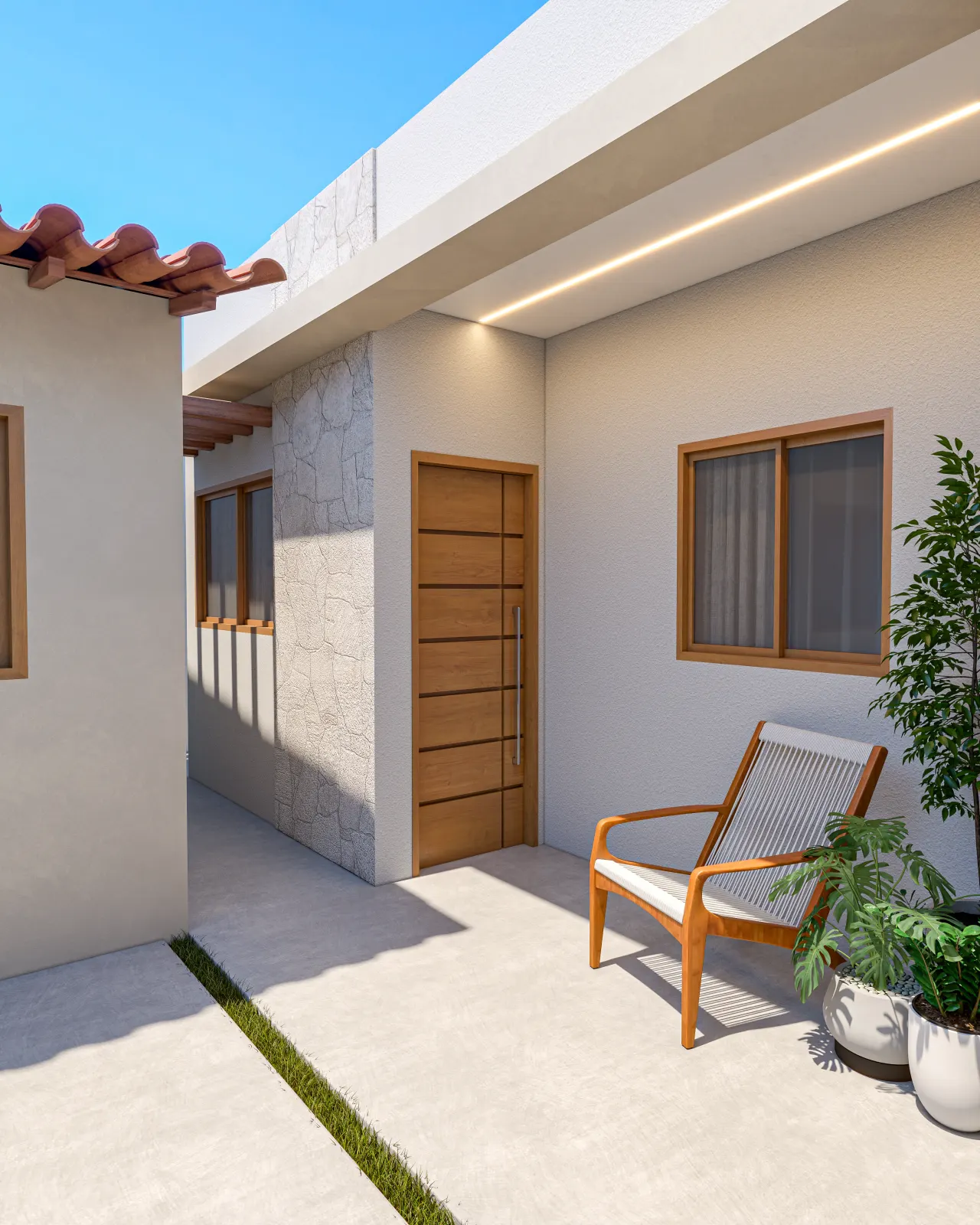 Renderização 3D — Comercial & Institucional — projeto Escritório de Arq. Cazza Cabana | 3d.cicilia (foto 6)