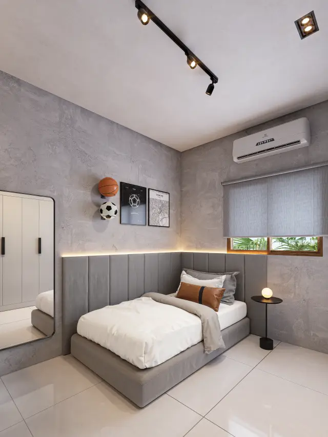 Renderização 3D — Quartos e Suítes — projeto Arq. Eduardo Pequeno | 3d.cicilia